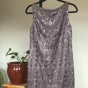 Suzi Chin for Maggy Boutique Sequin Tank Dress